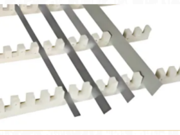 Iron rack with Nomex felt strip protection versus unprotected rack